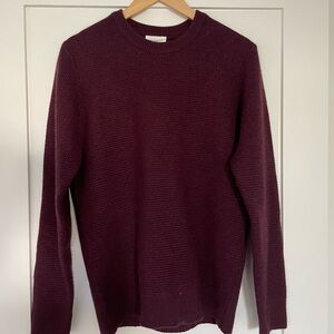 Octobre Chuck Sweater in Burgundy